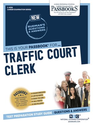 cover image of Traffic Court Clerk